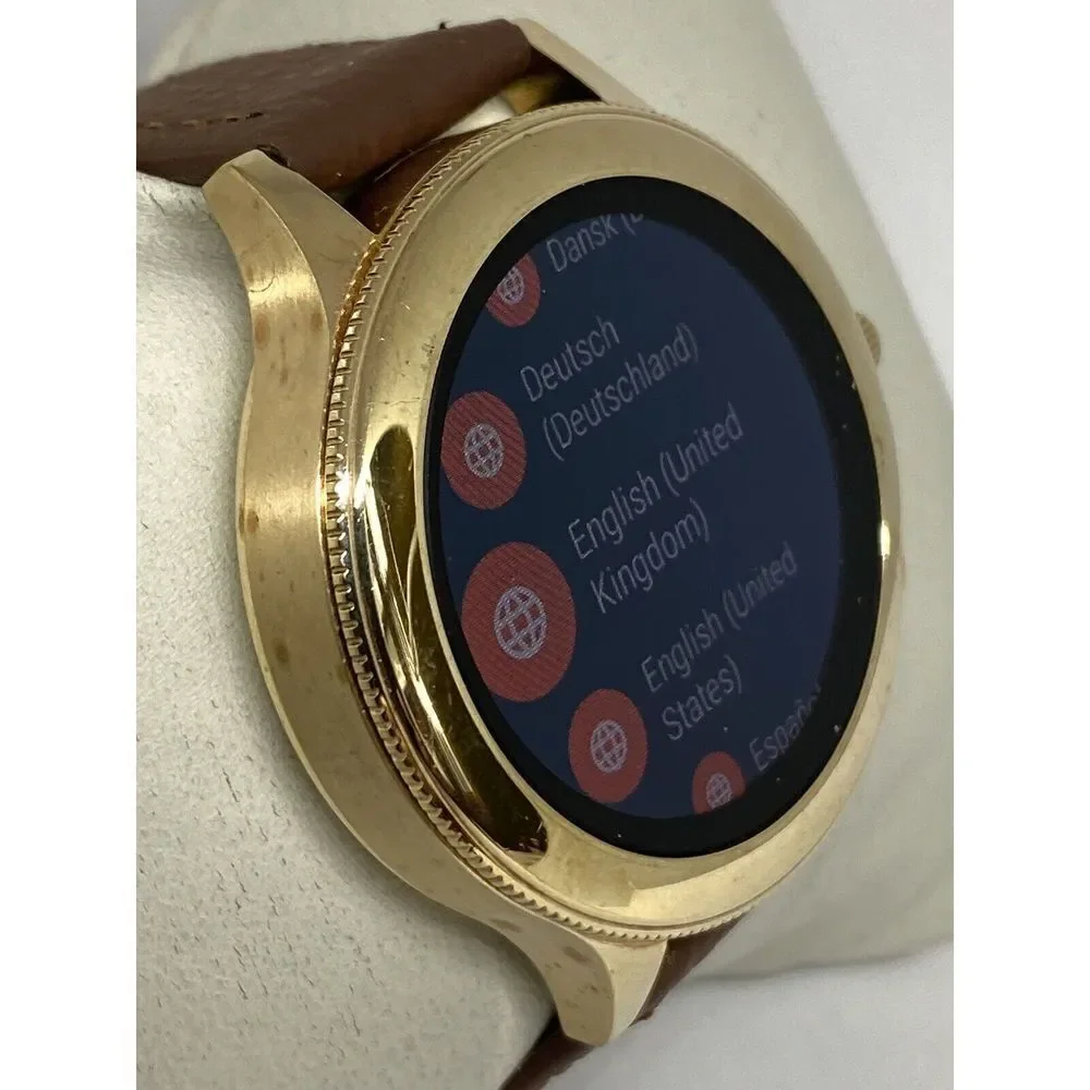 Fossil Gen 3 Authentic Genuine Smart Watch Custom Band FTW6006 DC756